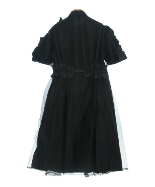 noir kei ninomiya（ノワールケイニノミヤ）シャツワンピース 黒 サイズ:S レディース/2200646213033