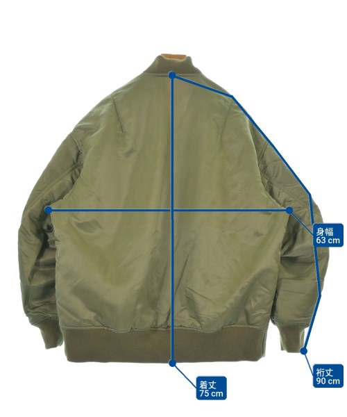 noir kei ninomiya（ノワールケイニノミヤ）ミリタリーブルゾン カーキ サイズ:S レディース/2200652539011