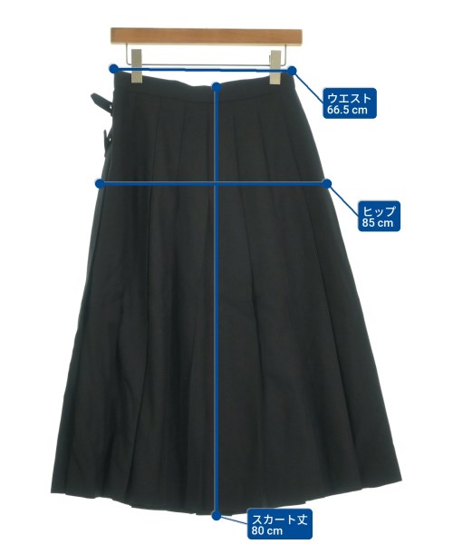 noir kei ninomiya（ノワールケイニノミヤ）ロング・マキシ丈スカート 黒 サイズ:S レディース/2200653219059