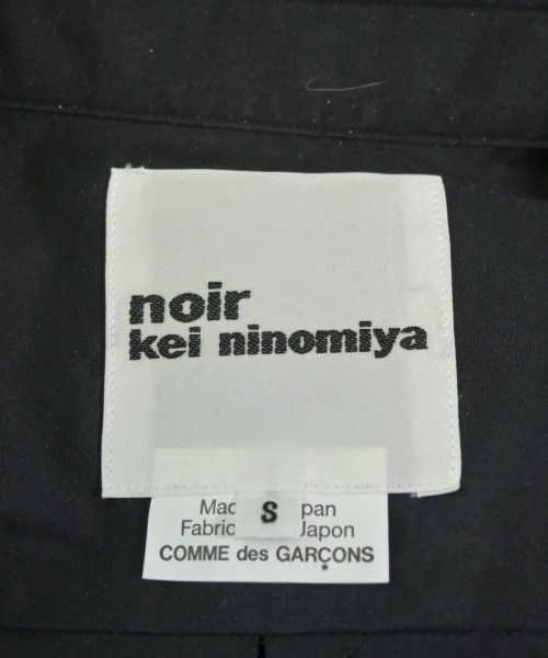 noir kei ninomiya（ノワールケイニノミヤ）カジュアルシャツ 黒 サイズ:S レディース/2200653247038