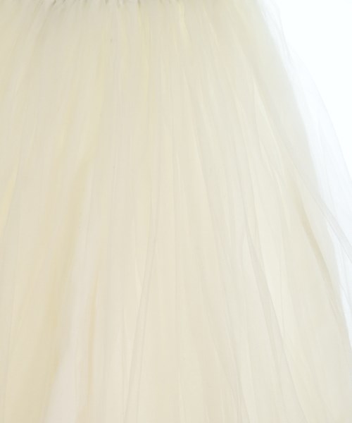 noir kei ninomiya（ノワールケイニノミヤ）ひざ丈スカート 白 サイズ:S レディース/2200653957012