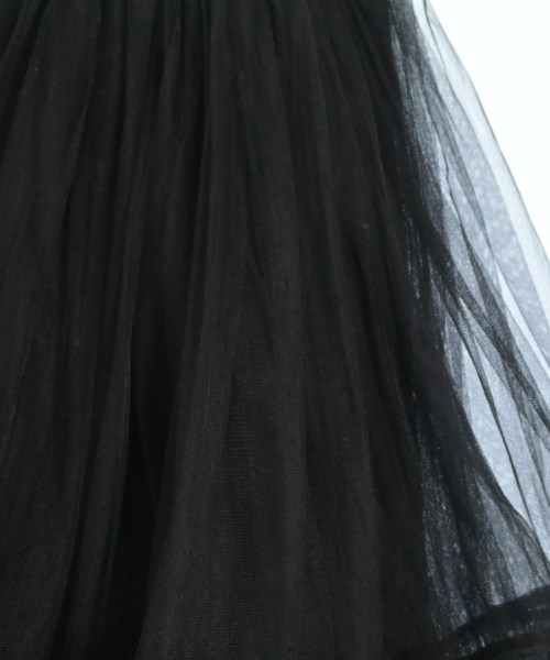 noir kei ninomiya（ノワールケイニノミヤ）ひざ丈スカート 黒 サイズ:XS レディース/2200653957029