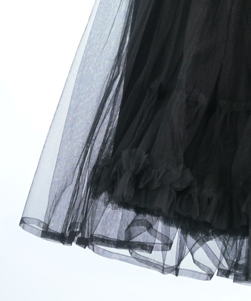 noir kei ninomiya（ノワールケイニノミヤ）ひざ丈スカート 黒 サイズ:XS レディース/2200653957029