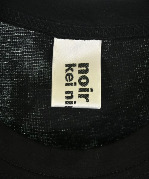 noir kei ninomiya（ノワールケイニノミヤ）Tシャツ・カットソー 黒 サイズ:-(S位) レディース/2200702410048