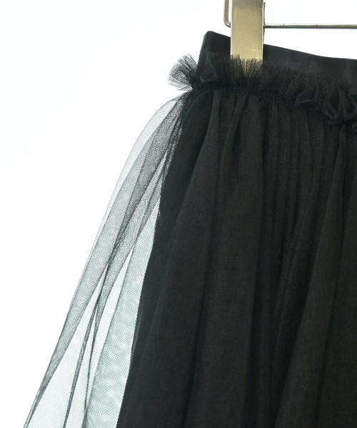 noir kei ninomiya（ノワールケイニノミヤ）ロング・マキシ丈スカート 黒 サイズ:S レディース/2200699595032