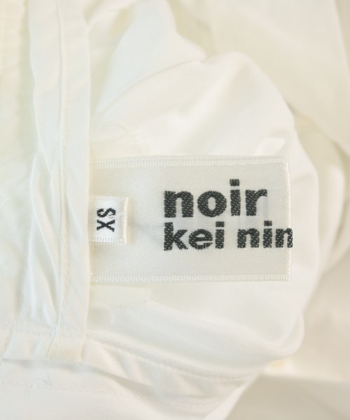 noir kei ninomiya（ノワールケイニノミヤ）ブラウス 白 サイズ:XS レディース/2200703387042
