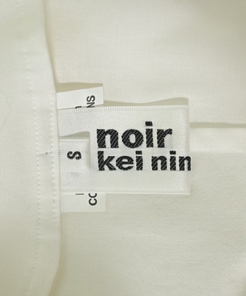 noir kei ninomiya（ノワールケイニノミヤ）ブラウス 白 サイズ:S レディース/2200704200029