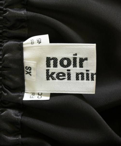 noir kei ninomiya（ノワールケイニノミヤ）ロング・マキシ丈スカート 黒 サイズ:XS レディース/2200704597013
