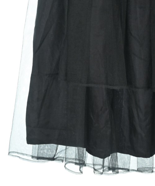 noir kei ninomiya（ノワールケイニノミヤ）ロング・マキシ丈スカート 黒 サイズ:M レディース/2200704597037