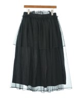noir kei ninomiya（ノワールケイニノミヤ）ロング・マキシ丈スカート 黒 サイズ:M レディース/2200704597037