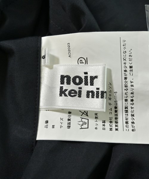 noir kei ninomiya（ノワールケイニノミヤ）ブラウス 黒 サイズ:S レディース/2200704874152