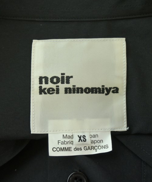 noir kei ninomiya（ノワールケイニノミヤ）シャツワンピース 黒 サイズ:XS レディース/2200706148022