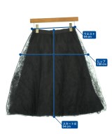 noir kei ninomiya（ノワールケイニノミヤ）ロング・マキシ丈スカート 黒 サイズ:XS レディース/2200704499058
