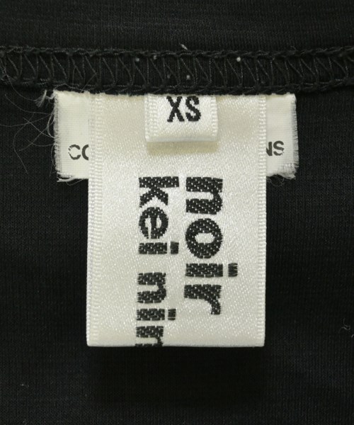 noir kei ninomiya（ノワールケイニノミヤ）Tシャツ・カットソー 黒 サイズ:XS レディース/2200707005010