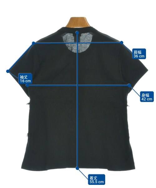 noir kei ninomiya（ノワールケイニノミヤ）Tシャツ・カットソー 黒 サイズ:XS レディース/2200707005010