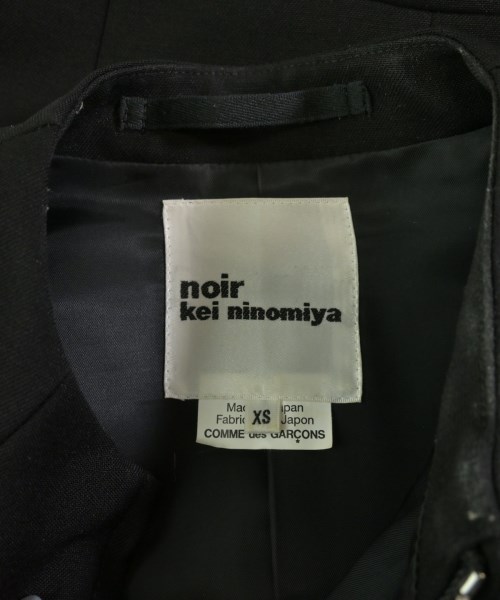 noir kei ninomiya（ノワールケイニノミヤ）カジュアルジャケット 黒 サイズ:XS レディース/2200710158017