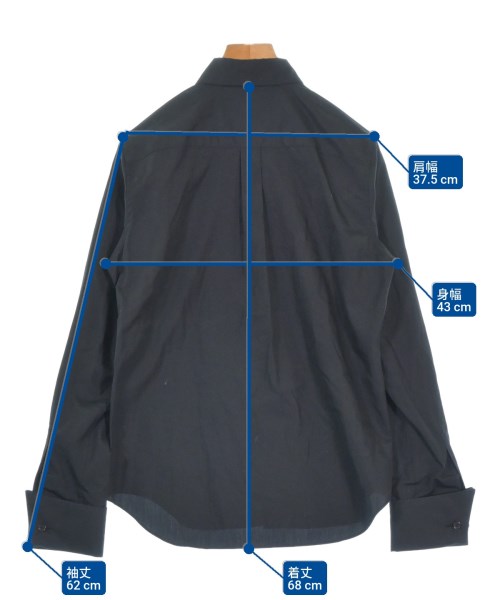 noir kei ninomiya（ノワールケイニノミヤ）カジュアルシャツ 黒 サイズ:S レディース/2200663044108