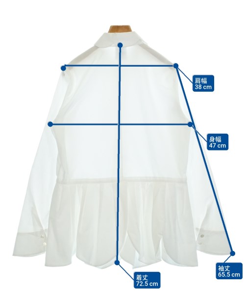 noir kei ninomiya（ノワールケイニノミヤ）ブラウス 白 サイズ:2(M位) レディース/2200665683176