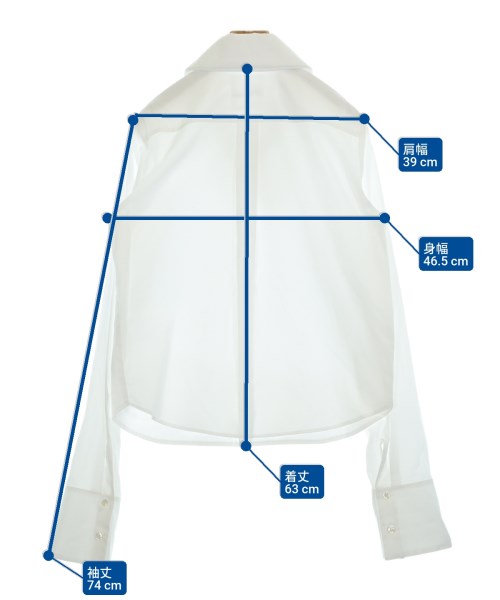 noir kei ninomiya（ノワールケイニノミヤ）ブラウス 白 サイズ:-(M位) レディース/2200665683183