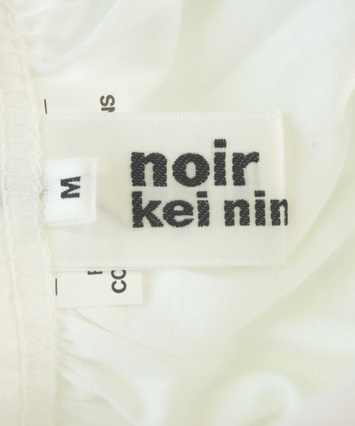 noir kei ninomiya（ノワールケイニノミヤ）Tシャツ・カットソー 白 サイズ:M レディース/2200665766121