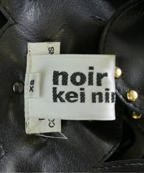 noir kei ninomiya（ノワールケイニノミヤ）ジャケット 黒 サイズ:XS レディース/2200665914058