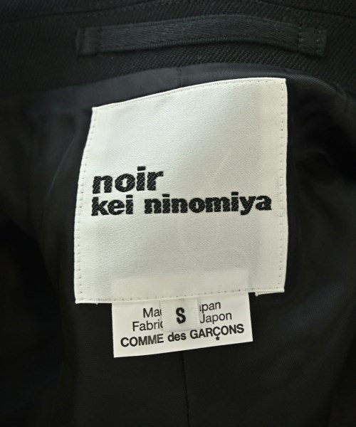 noir kei ninomiya（ノワールケイニノミヤ）カジュアルジャケット 黒 サイズ:S レディース/2200666533012