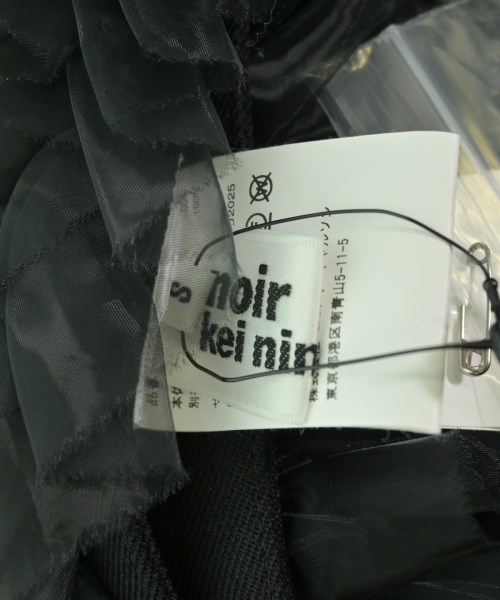 noir kei ninomiya（ノワールケイニノミヤ）ベスト 黒 サイズ:S レディース/2200666533159