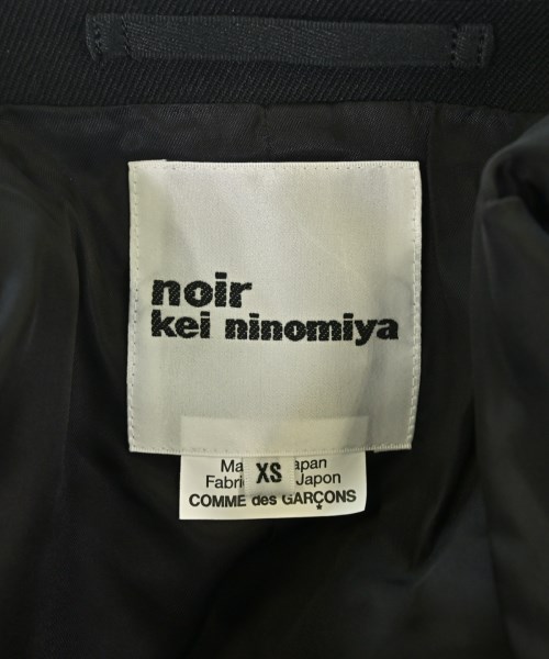 noir kei ninomiya（ノワールケイニノミヤ）カジュアルジャケット 黒 サイズ:XS レディース/2200666603081