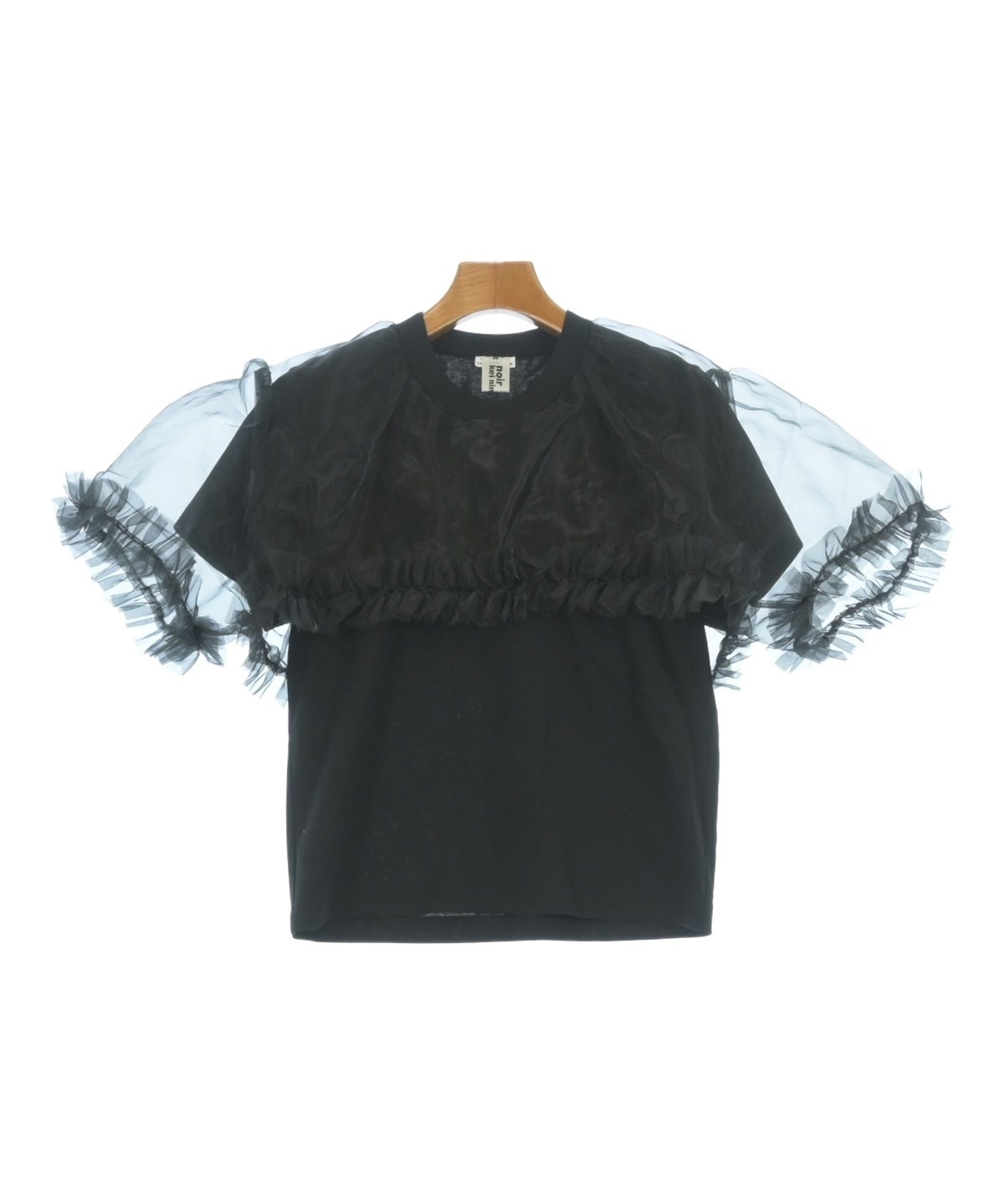 noir kei ninomiya（ノワールケイニノミヤ）Tシャツ・カットソー 黒