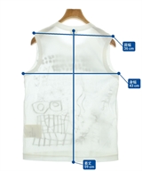 noir kei ninomiya（ノワールケイニノミヤ）タンクトップ 白 サイズ:M レディース/2200665903106