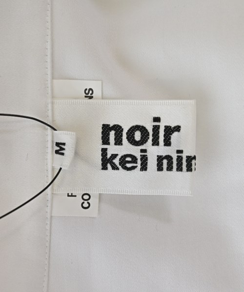 noir kei ninomiya（ノワールケイニノミヤ）カジュアルシャツ 白 サイズ:M レディース/2200667005075