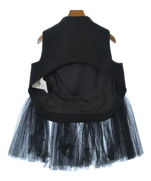 noir kei ninomiya（ノワールケイニノミヤ）ベスト 黒 サイズ:S レディース/2200667148024