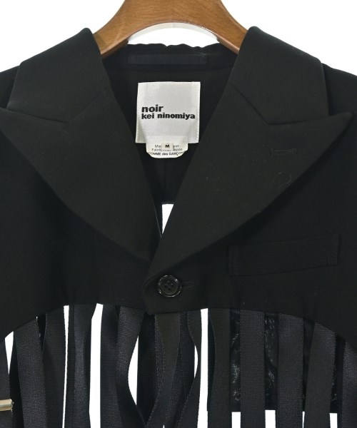 noir kei ninomiya（ノワールケイニノミヤ）カジュアルジャケット 黒 サイズ:M レディース/2200644646017