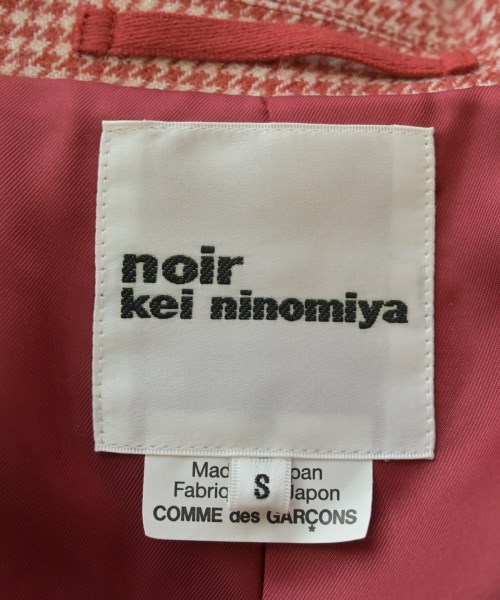 noir kei ninomiya（ノワールケイニノミヤ）カジュアルジャケット 赤 サイズ:S レディース/2200667347014