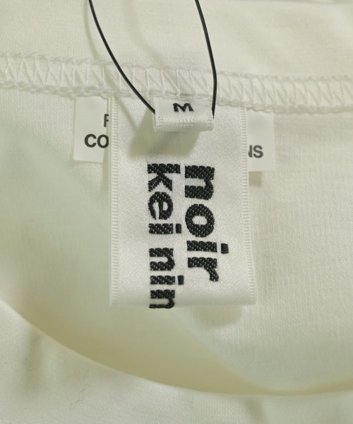noir kei ninomiya（ノワールケイニノミヤ）Tシャツ・カットソー 白 サイズ:M レディース/2200667525191