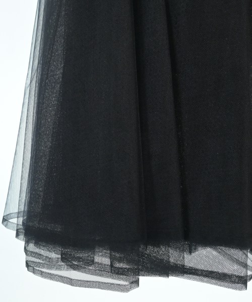 noir kei ninomiya（ノワールケイニノミヤ）ひざ丈スカート 黒 サイズ:XS レディース/2200667434226