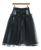 noir kei ninomiya（ノワールケイニノミヤ）ひざ丈スカート 黒 サイズ:XS レディース/2200667434226