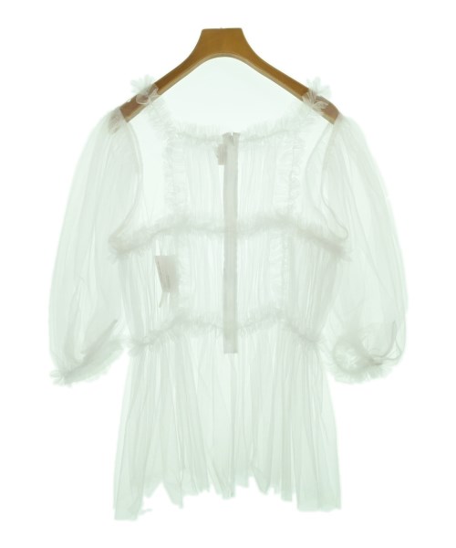 noir kei ninomiya（ノワールケイニノミヤ）カジュアルシャツ 白 サイズ:S レディース/2200667781115