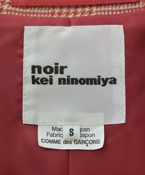 noir kei ninomiya（ノワールケイニノミヤ）カジュアルジャケット 赤 サイズ:S レディース/2200667863163