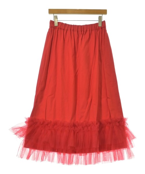 noir kei ninomiya(ノワール　ケイ　ニノミヤ)ロング・マキシ丈スカート 赤 サイズ:S/2200668805056
