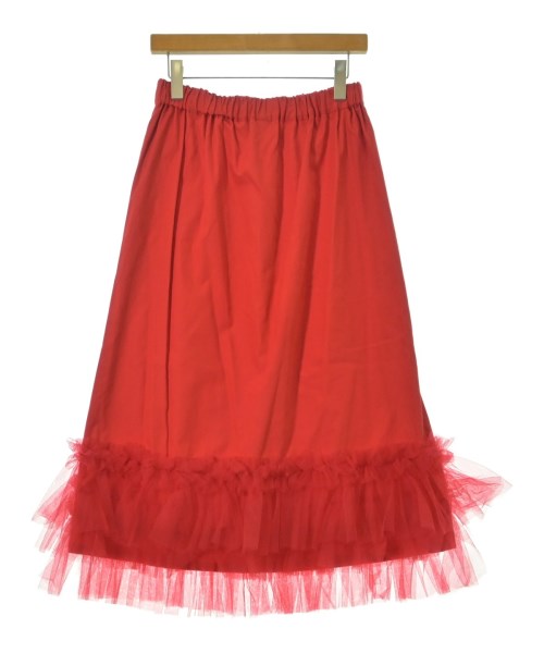 noir kei ninomiya（ノワールケイニノミヤ）ロング・マキシ丈スカート 赤 サイズ:S レディース/2200668805056