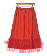 noir kei ninomiya（ノワールケイニノミヤ）ロング・マキシ丈スカート 赤 サイズ:S レディース/2200668805056