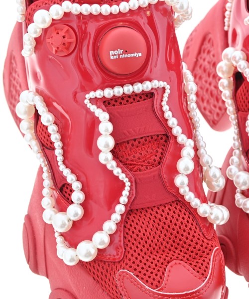 noir kei ninomiya（ノワールケイニノミヤ）スニーカー 赤 サイズ:23.5cm レディース/2200668805087