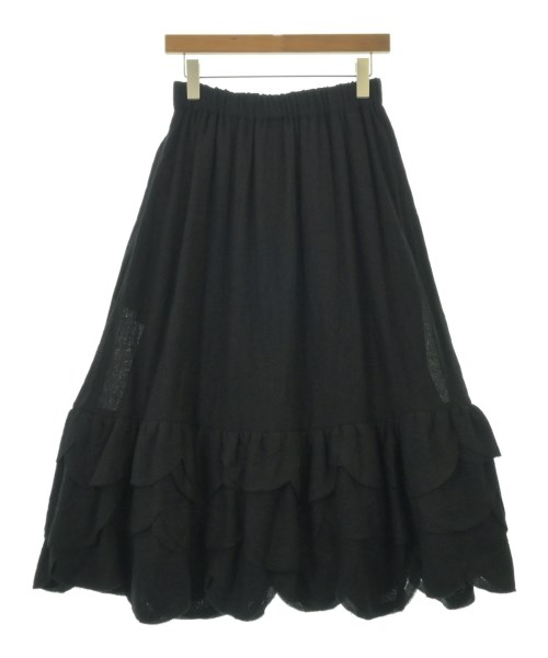 noir kei ninomiya（ノワールケイニノミヤ）ロング・マキシ丈スカート 黒 サイズ:S レディース/2200667030121
