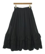 noir kei ninomiya（ノワールケイニノミヤ）ロング・マキシ丈スカート 黒 サイズ:S レディース/2200667030121
