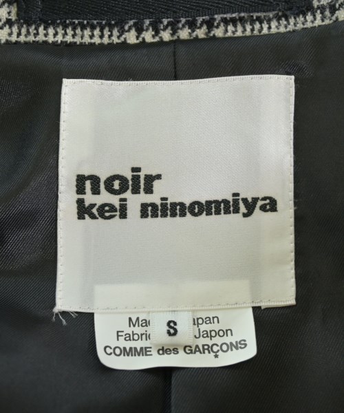 noir kei ninomiya（ノワールケイニノミヤ）カジュアルジャケット 黒 サイズ:S レディース/2200669148015