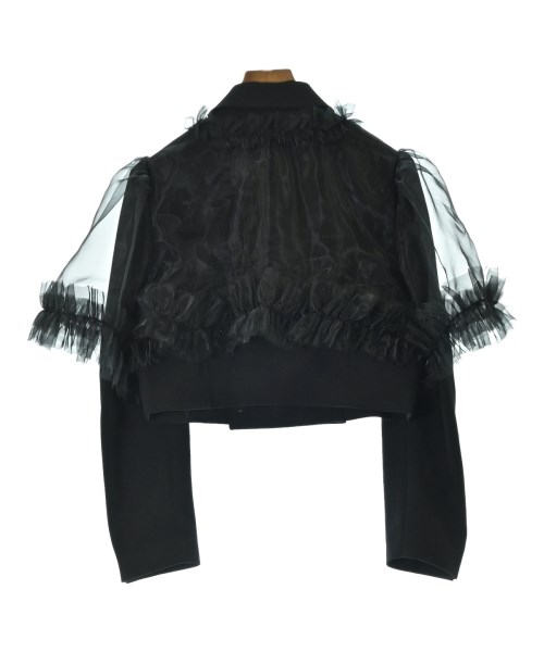 noir kei ninomiya（ノワールケイニノミヤ）カジュアルジャケット 黒 サイズ:S レディース/2200669148039