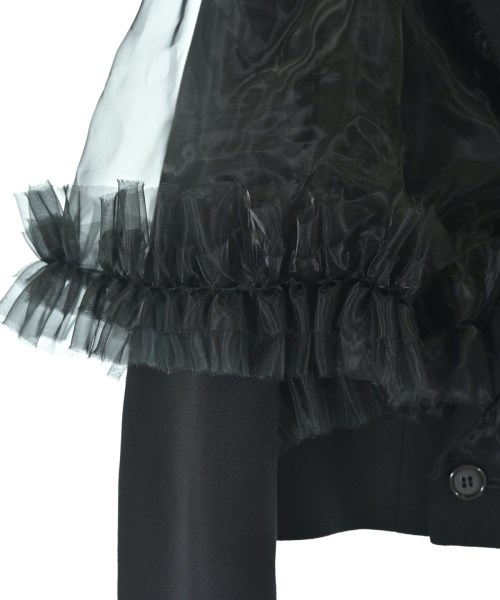 noir kei ninomiya（ノワールケイニノミヤ）カジュアルジャケット 黒 サイズ:S レディース/2200669148039
