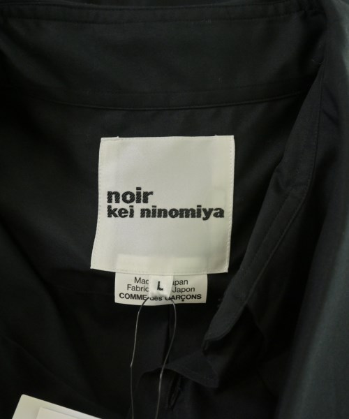noir kei ninomiya（ノワールケイニノミヤ）カジュアルシャツ 黒 サイズ:L レディース/2200669148077