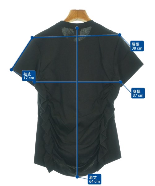 noir kei ninomiya（ノワールケイニノミヤ）Tシャツ・カットソー 黒 サイズ:M レディース/2200669290080